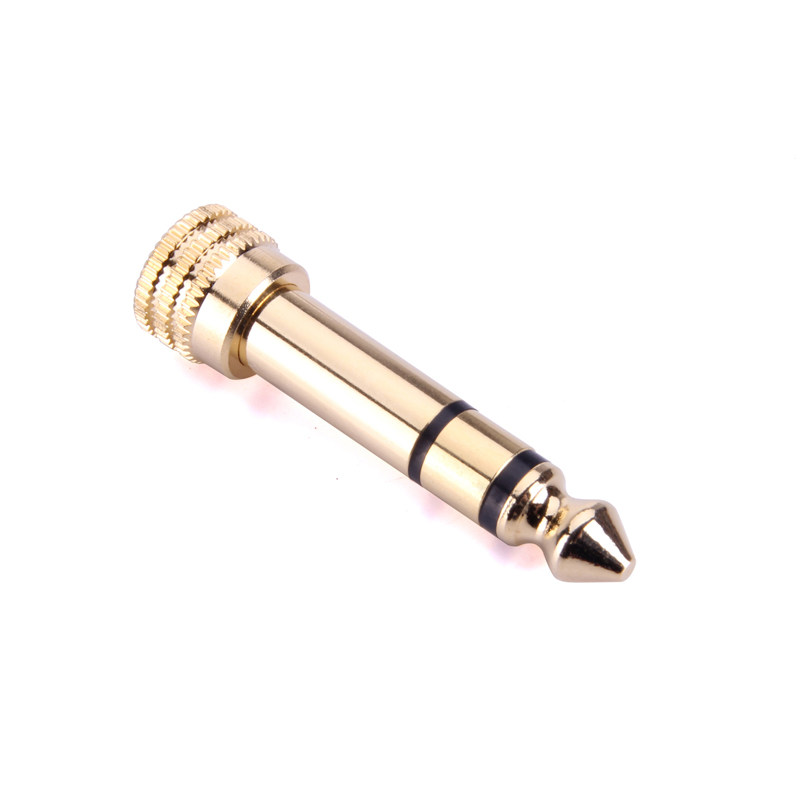 6.5转3.5转接头音响电钢琴电子琴话筒吉他音频插头耳机转换器