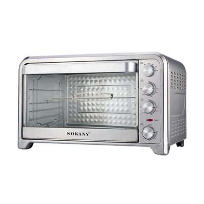 跨境10047烤箱35L家用电烤箱烘焙加热烤鸡烤箱TOASTER OVENsokany