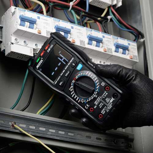 DM100高速识别数值多功能型数字万用表全档位防烧维修专用表