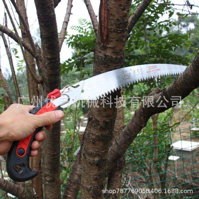原装老农夫修枝锯S330/350弯锯果树粗枝锯园林绿化手锯家用伐木锯