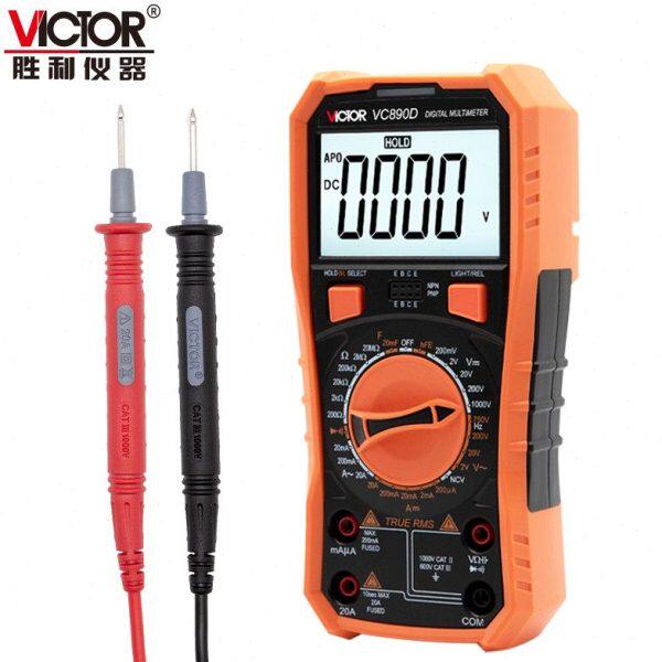 经典款90高精度二9胜利三极管温度VCD8多8电阻电容CVC数字万用表0