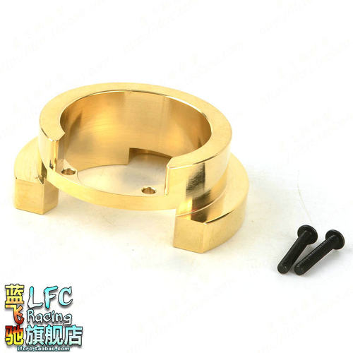 TRX4桥边配重块m入门款轴边转向配重铜块黄铜TRX-4配重单边82g