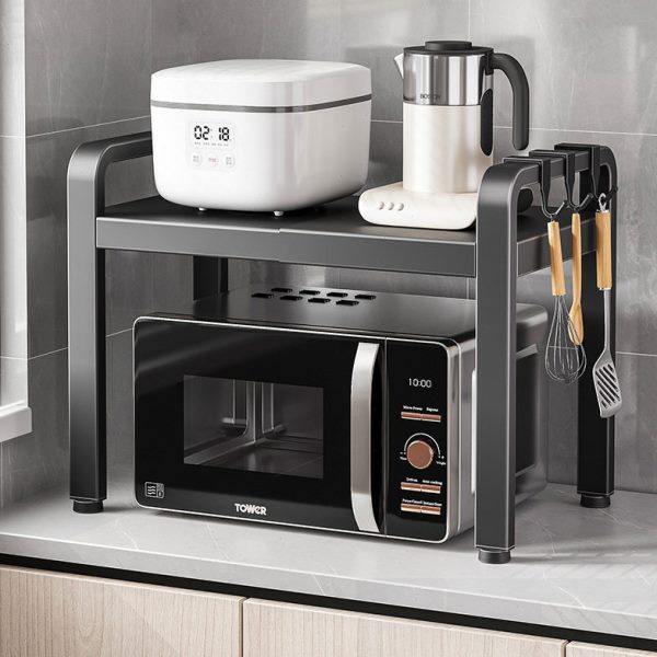 厨房烤箱置物架厨房微波炉架家用多功能台面放电饭锅多层专用架子,厨房/烹饪用具,微波炉置物架,淘宝优惠券,粉丝福利购,淘宝优惠卷