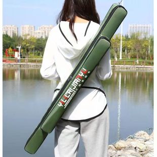 70.80.90.100110.120厘米简易帆布鱼竿包加厚单层轻便型