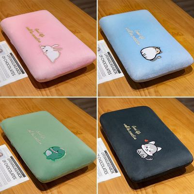 午睡枕趴睡男生款小号枕头午休便携女生睡觉神器办公室靠垫抱