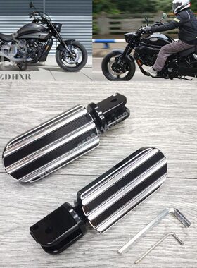 无损巡前置复古改装韩骁胜 司机脚G板骑大踩轻适用安装50脚踏风V6