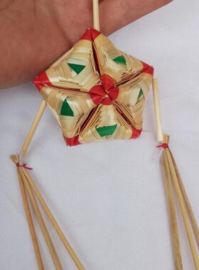 草编麦挂件家香包民间手工品乐个.1杆艺合件起购一编织为欢.摆