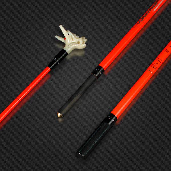 架竿1米支架挂碳素 炮台支架 竿  并继川钓竞技台江湖钓箱钓椅2.