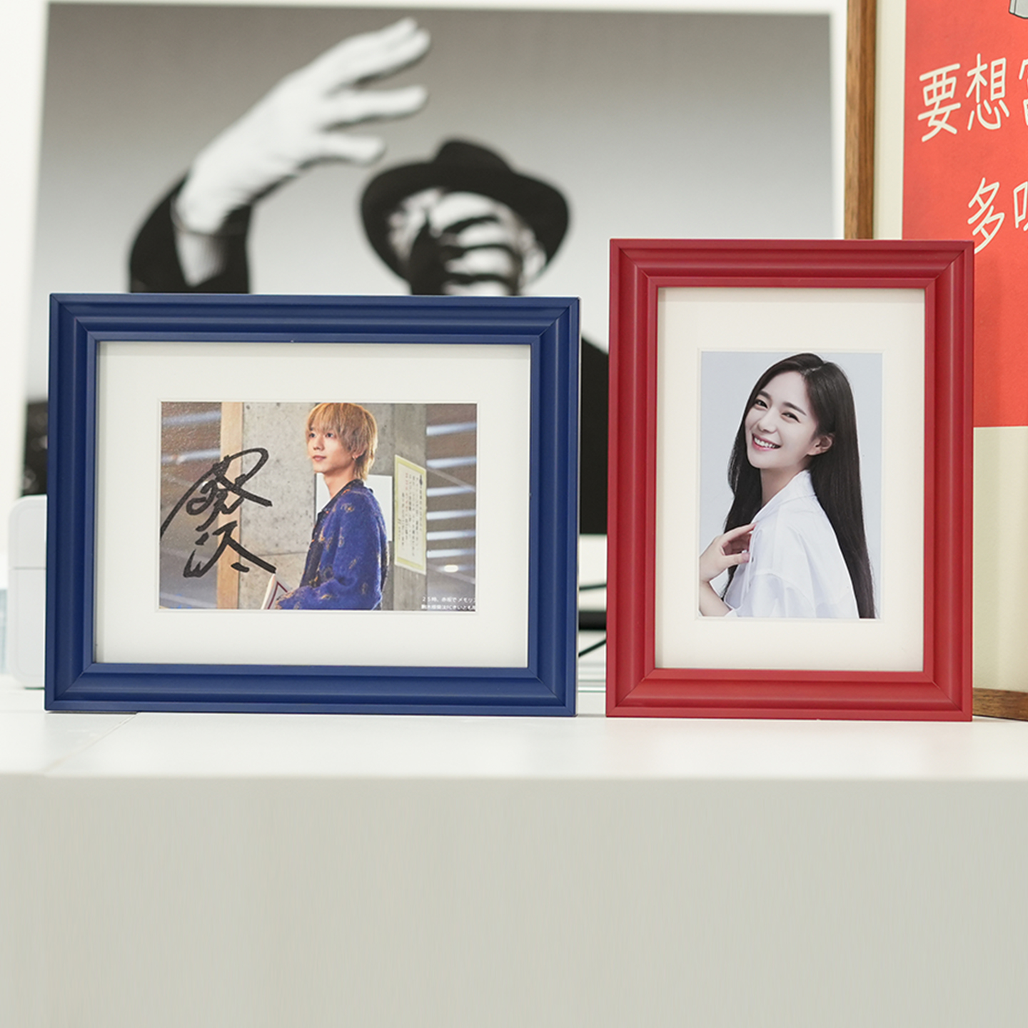 签名照必入保护无酸相框摆台进口