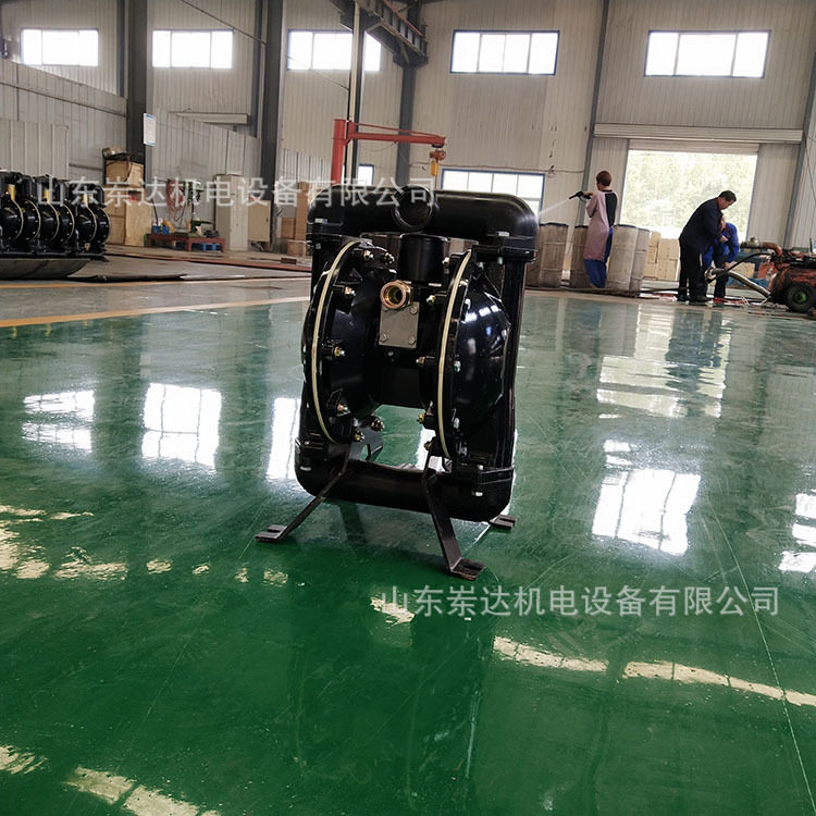 东达BQG350/0.2煤矿气动隔膜泵铝合金材质纯气动安全环保好设备