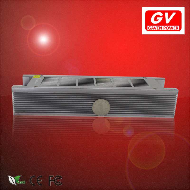 长条超薄小体积24v8.3a200w开关电源 柜台LED广告灯箱监控电源