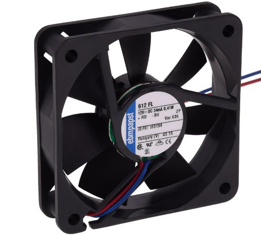 原装德国进口612FL601512V0.41W静音机柜散热风扇