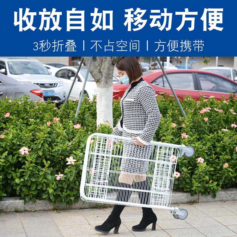 摆摊小推车户外甜品热奶宝移动寿司地摊展示台促销花车货架可折叠
