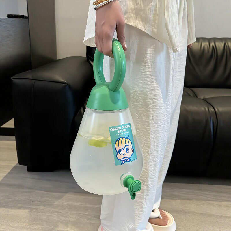 原田治食品级冷水壶带龙头4L