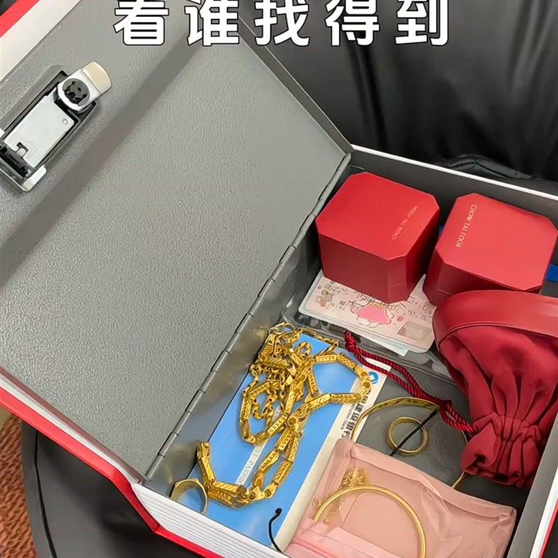 恶搞牛津词典保险箱迷你小型带锁隐藏密码家用家庭防盗储物收纳盒