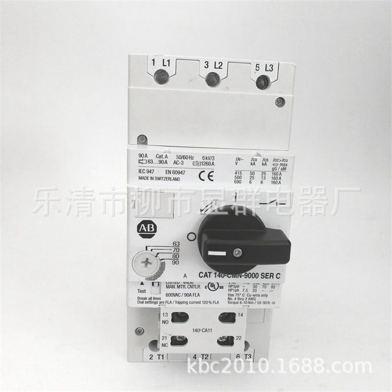罗克韦尔AB电机保器CAT140-CMN-9000断路器140-CMN-9000现货