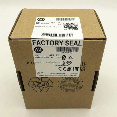 2080-LC10-12QBB 罗克韦尔 AB Micro810 控制器2080LC1012QBB