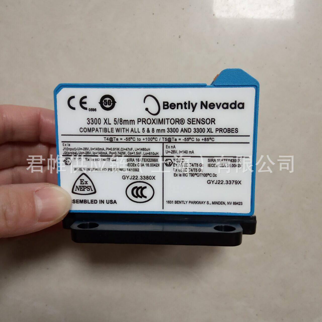 价格需核实BENTLY型号：146054-08-20-02-CN