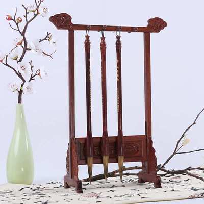 红星宣笔山马兼毫毛笔山水大写意行草竹石刚柔适中书画家常用学生