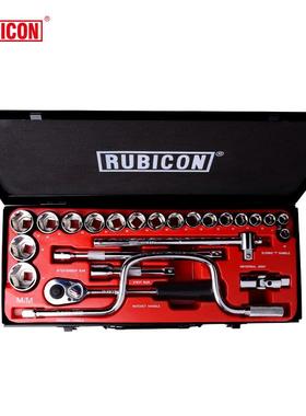 日本RUBICON罗宾汉RSS-02410-32mm1/2六角套筒扳手24件套装