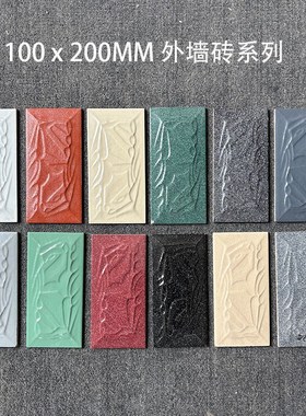 老式室外外墙瓷砖白色10*u20乡村家用自建房别墅文化砖围墙修补砖