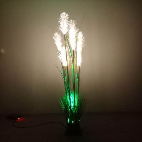 LED芦苇灯 蒲苇灯 盆栽户外别墅庭院公园草地地插草坪景观灯