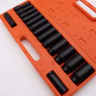 1/2 15件套 内六角风炮套筒头重型加厚加长气动电动扳手风同动汽