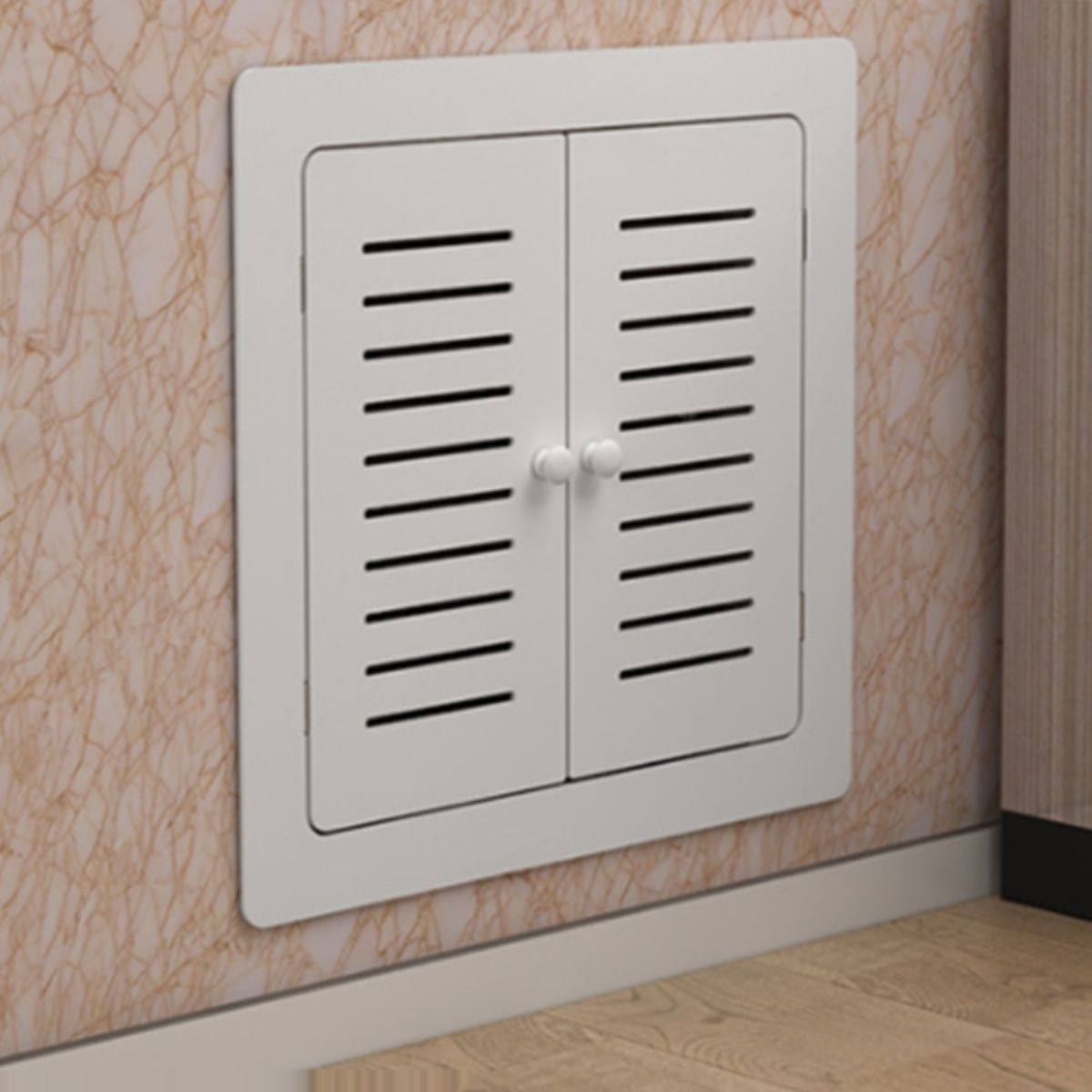 定 制地暖分水器遮挡罩贴墙洞口遮挡盖板暖气装饰弱电箱地暖遮挡