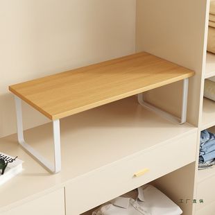 衣柜收纳架柜内分层隔板置物架柜子分割整理架橱柜内隔断收纳神器