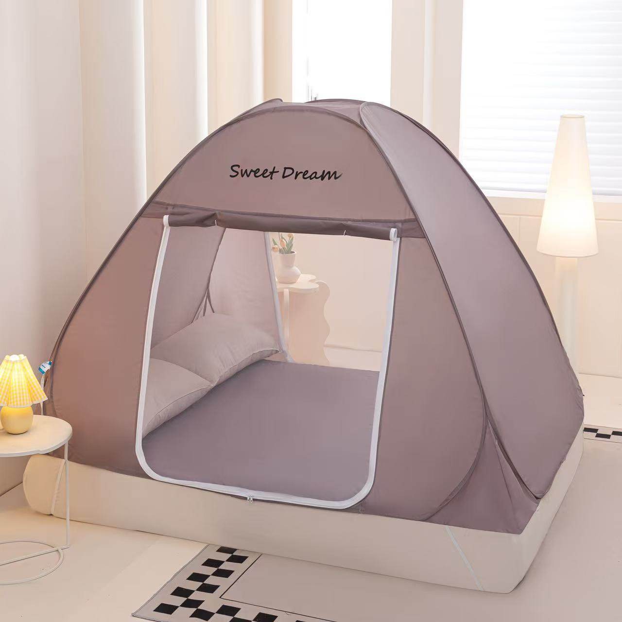 蒙古包蚊帐免安装便携式酒店隐私防风遮光户外旅游便携防窥帐篷