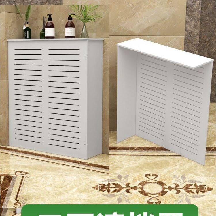 定分水器遮挡柜三面遮挡罩地暖阀门水表管道暖气遮挡装饰遮丑防水