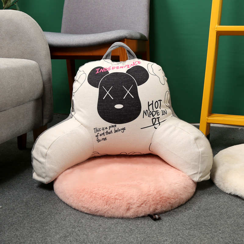 枕孕妇靠背垫抱座椅沙发t办公室汽车靠床头靠枕腰枕护腰靠垫腰