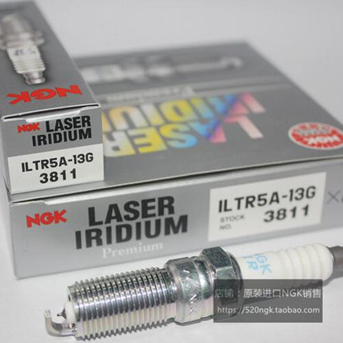 NGK火花塞ILTR5A-13G适用马自达3 6 8 睿翼MX-5 2.0 2.3 2.5火嘴