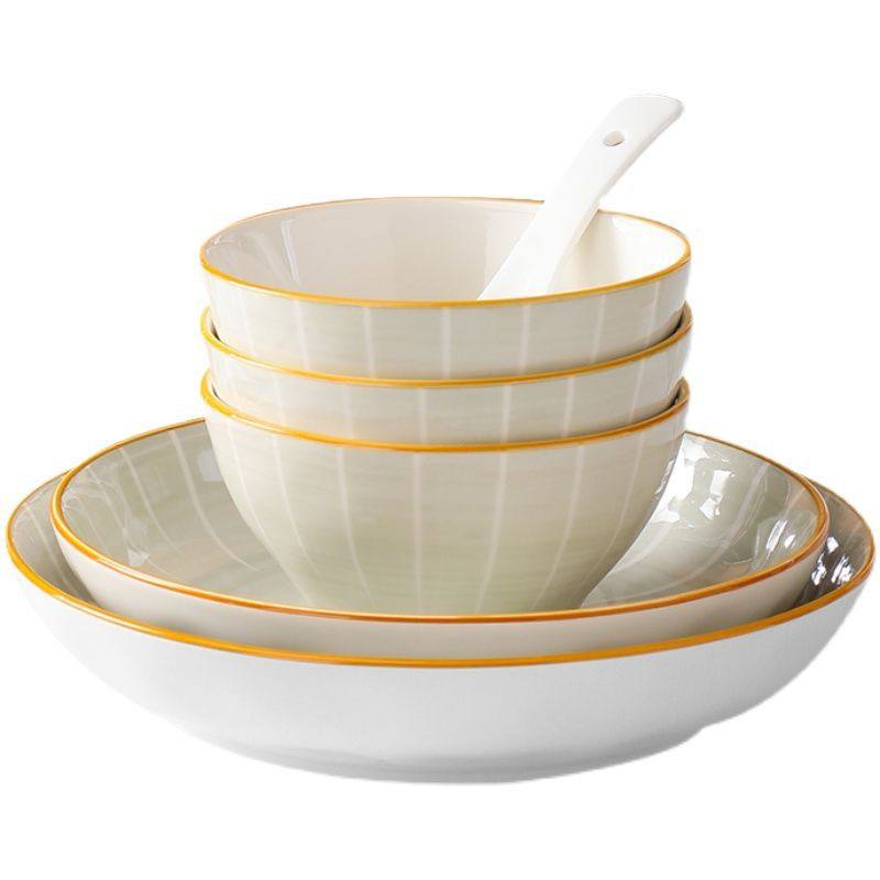 家用米饭碗陶瓷碗单个吃餐具碗碟套装碗盘日式小汤碗乔迁高档,餐饮具,碗,淘宝优惠券,粉丝福利购,淘宝优惠卷