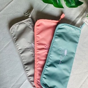 吸水雨伞收纳袋带提手式便携三伞具雨罩通用折叠伞防水绒里收纳包