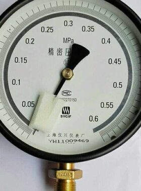 6带150零高mpa0.检测精0.装径直 用置25 调mm 级 精密压力表校验