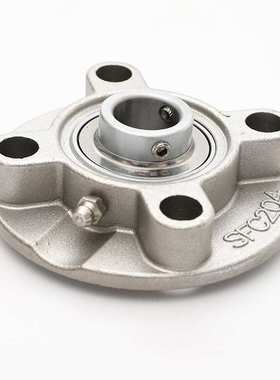 不锈钢圆形外球面带座轴承SUCFC211厂家直供不锈钢304材质440材质