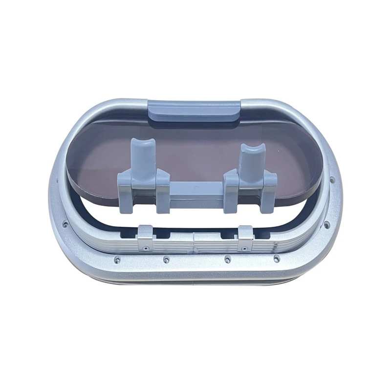 椭圆形舷窗天窗 铝合金外框钢化玻璃房车窗户船用游艇五金配件