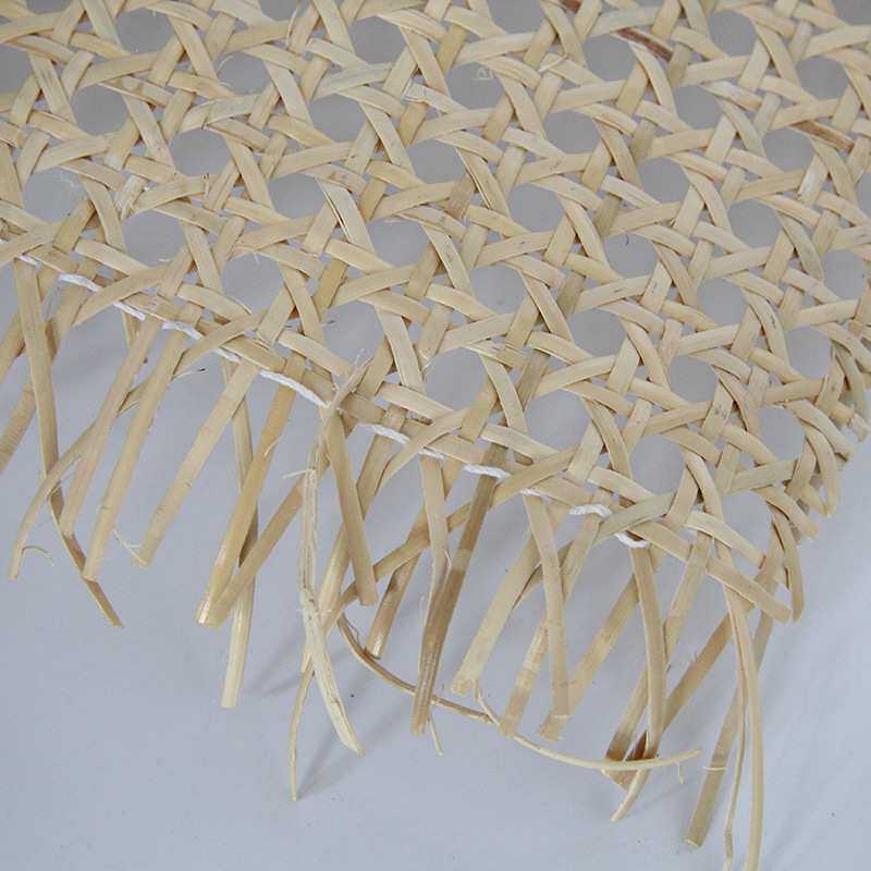 印尼藤席眼笪手工编织网眼藤席藤椅藤凳装饰材料六角藤编源头