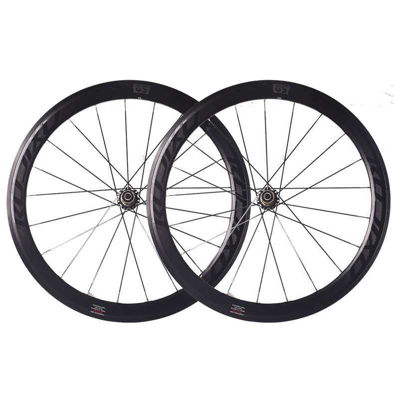 700c 50MM框高RUJIXU锐杰逊直拉破风辐条公路自行车轮组V/C刹圈刹
