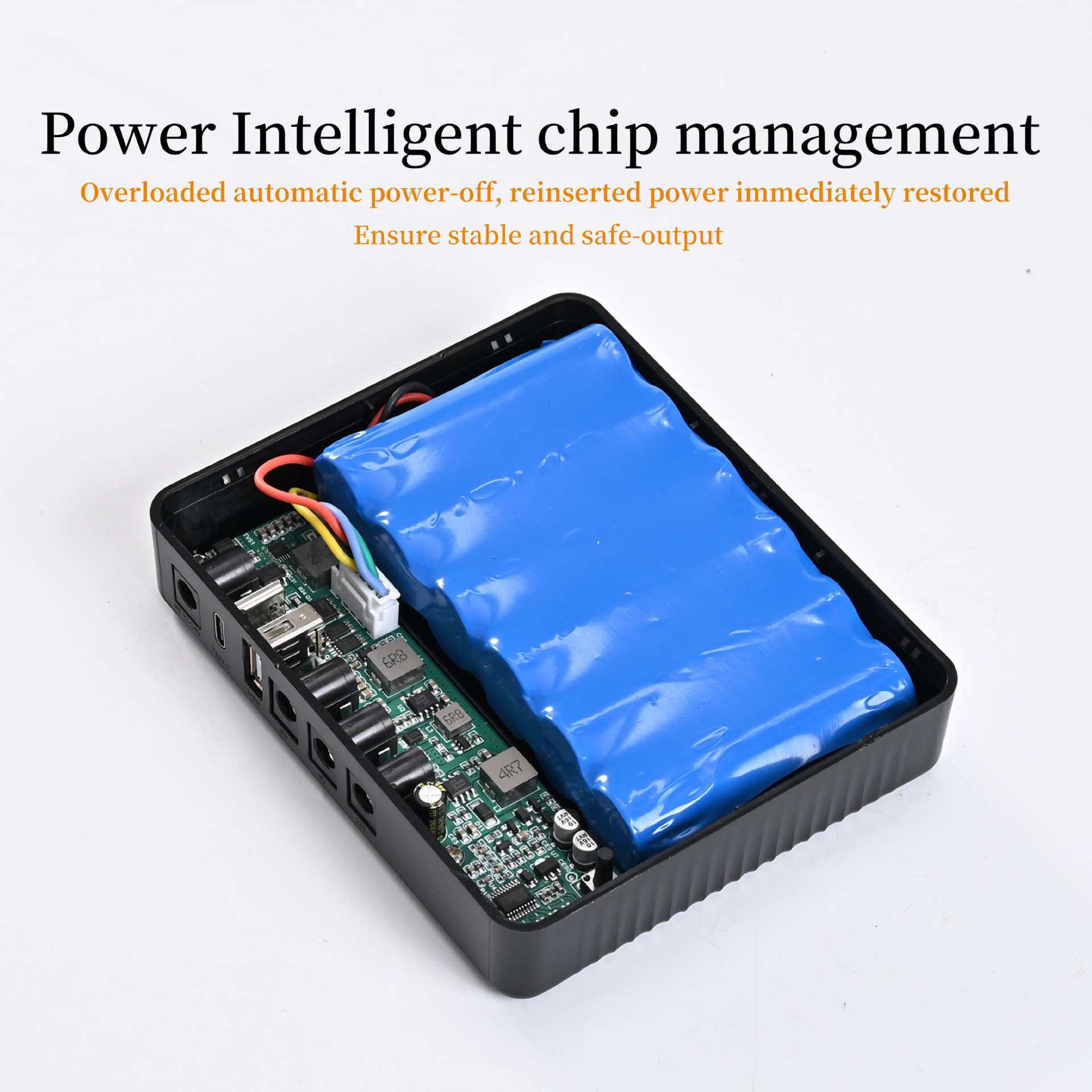 厄瓜多尔12000mAh大容量ups不间断电源路由器交换机光猫5V9V12V2A
