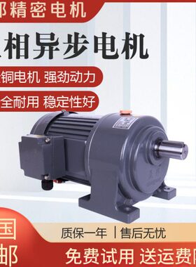 齿轮减速机三相异步卧式022038W75w单40马v立式三晟邦相电机相00