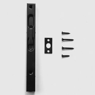 对开门地插插不锈钢防盗门暗插销天双开门隐形子母门木门栓