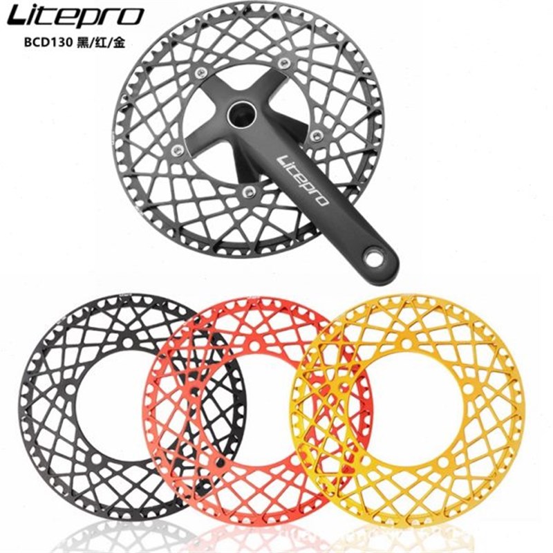 牙盘6t  用LP蜘蛛pro53t盘片0盘lite行8tBMCD风 折叠自行车1355