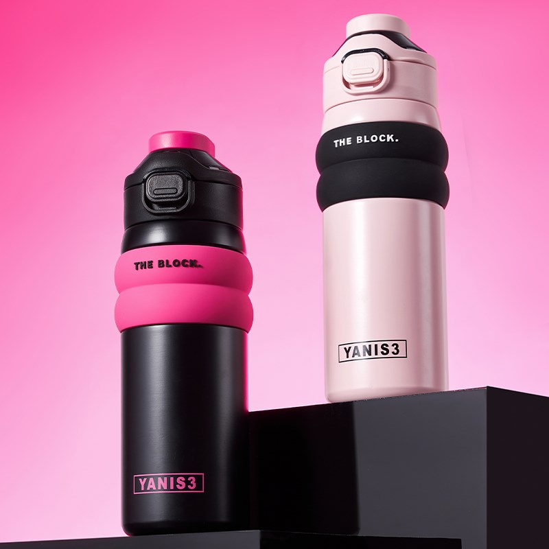 YANIS3重返街头户外运动保温杯带吸管直饮学生R上班族健身房随手
