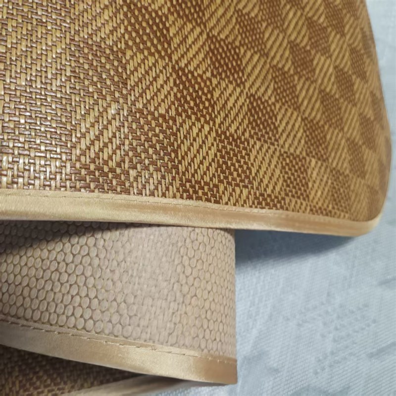 夏季凉席学生宿舍单人n床1米2草席冬夏两用可折叠藤席家用A类裸睡