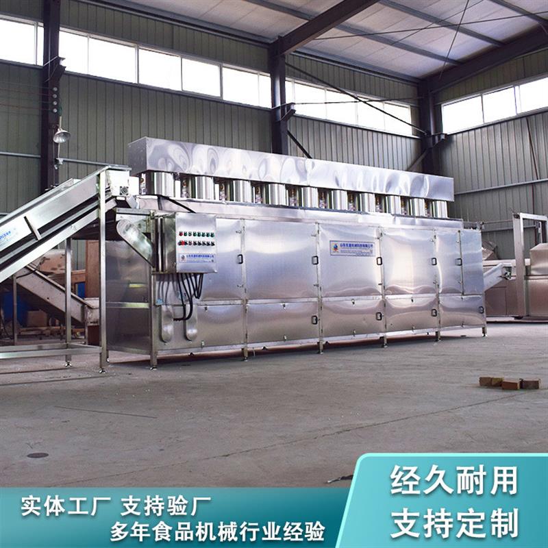 供应网带式烘干线 地瓜 红枣烘干箱 全自动不锈钢虾仁 虾皮烘干机