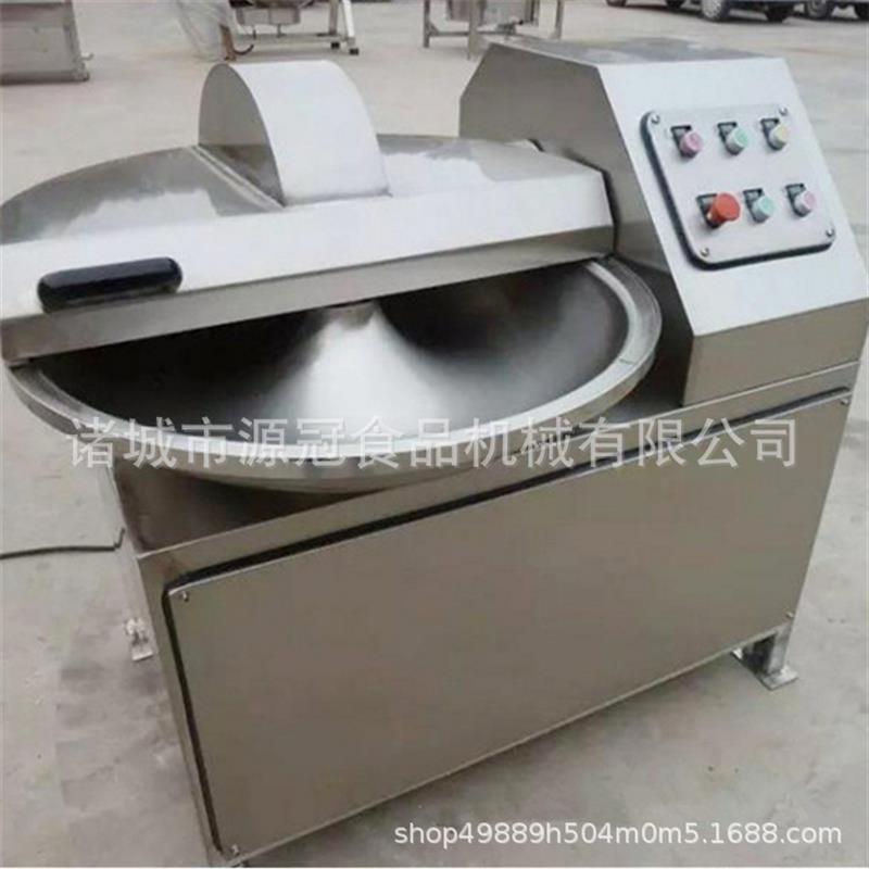 供应肉泥斩拌机 厂家供应肉馅鱼丸加工设备 蔬菜千页豆腐斩拌机