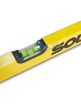 SOLA铝合金进口水平尺加厚不生锈高级黄色水平仪精准耐用测量安装