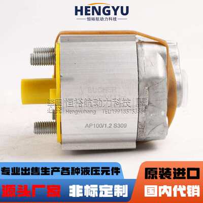 布赫BUCHER齿轮泵D-EP100/4.3S309液压泵D-EP100/3.5S309高压油泵